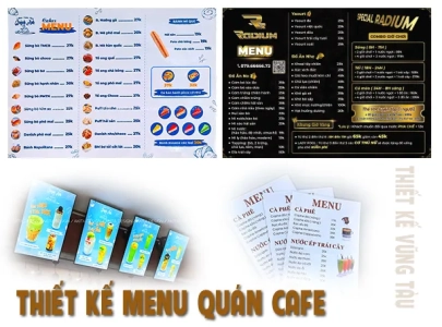 Thiết kế menu quán cafe đẹp giúp bán chạy hơn - top mẫu hot 2025