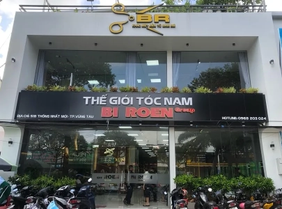 THI CÔNG QUẢNG CÁO CHO SALON TÓC TẠI BÀ RỊA VŨNG TÀU