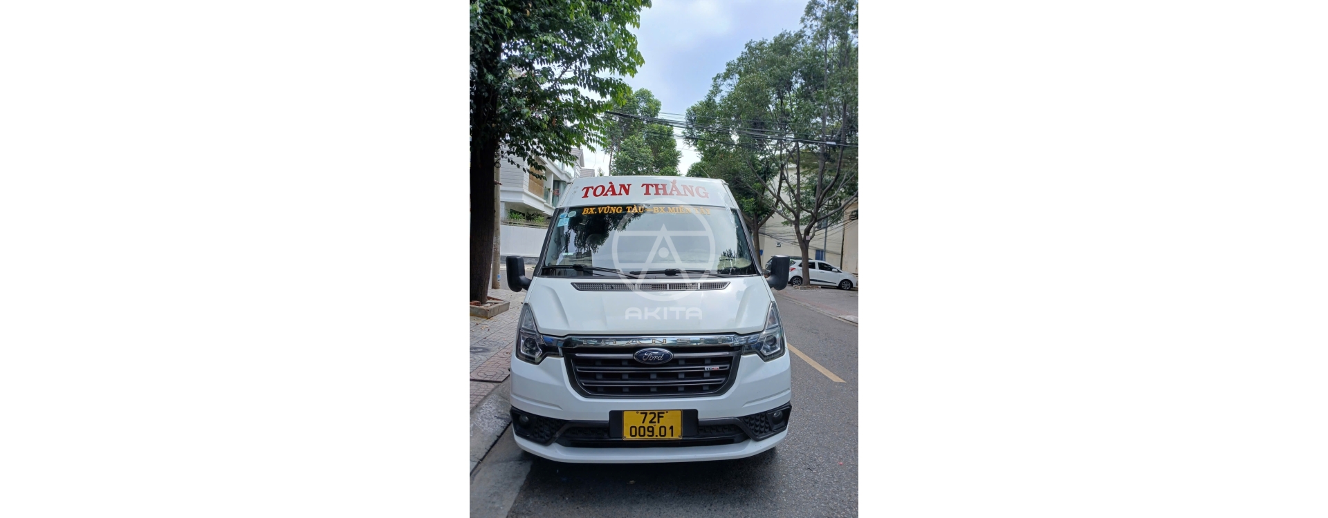 DÁN DECAL XE HỢP ĐỒNG - BIỂN SỐ XE CHO NHÀ XE TOÀN THẮNG
