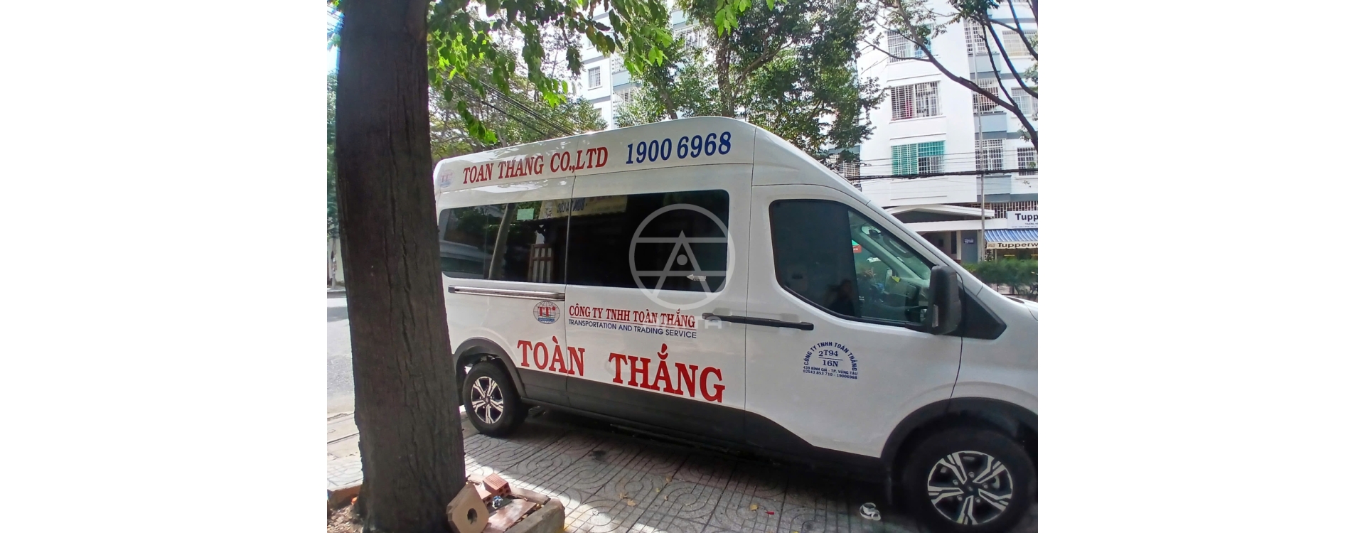 DÁN DECAL XE HỢP ĐỒNG - BIỂN SỐ XE CHO NHÀ XE TOÀN THẮNG