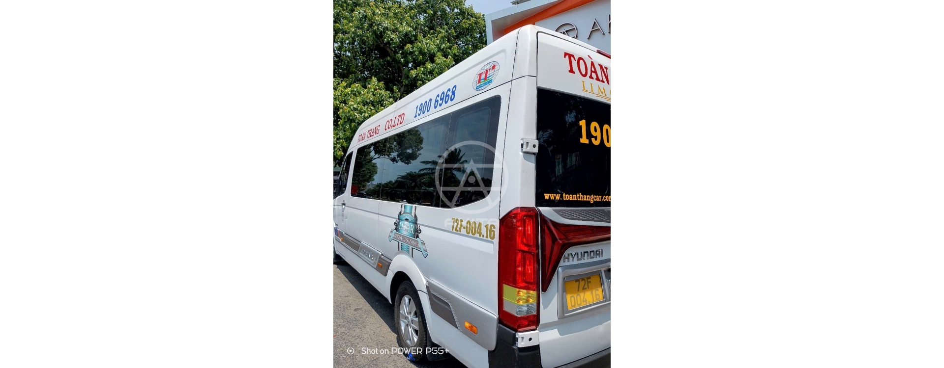 DÁN DECAL XE HỢP ĐỒNG - BIỂN SỐ XE CHO NHÀ XE TOÀN THẮNG