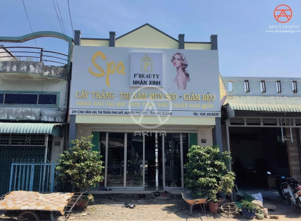 THI CÔNG QUẢNG CÁO CHO NAIL SPA TẠI BÀ RỊA - VŨNG TÀU